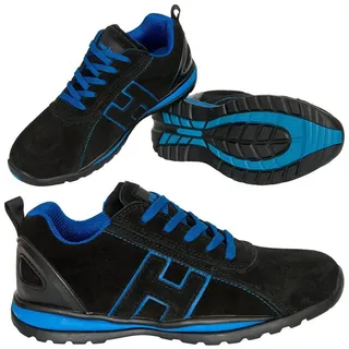 Reis Arbeitsschuhe Sicherheitsschuhe S3 Schutzschuhe Stahlkappe (47), Schwarz Bauschuhe Gr.38-48 - 42 EU