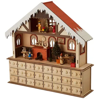 Small Foot Company Small foot Adventskalender Stube mit Beleuchtung