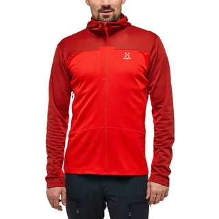 Haglöfs Haglofs Roc Flash Mid Reißverschlusspullover - Corrosion / Zenith Red - XL