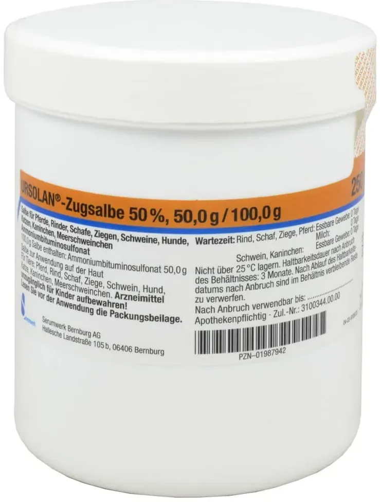 Ursolan Zugsalbe 50% Vet