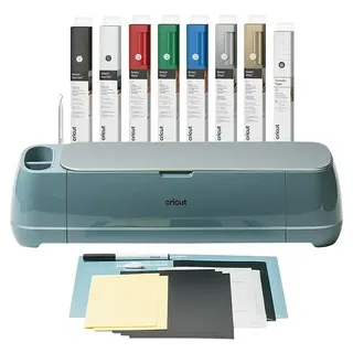 Cricut Maker Schneideplotter-Set Maker 4 + Materials Starter Bundle  (2 -tlg., Bluetooth, Schnittbreite: 29,7 cm, Schnittlänge: 3,6 m)