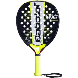 Babolat, Padel-Schläger Modell Counter Origin, Einheitsgröße, Farbe Gelb, Ultraleicht, ideal für Anfänger, maximale Handhabung, sehr tolerant, Oversized runde Form