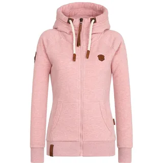 Naketano Damen Sweatjacke, schmutzmuschi pink-melange, S - S