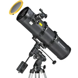 Bresser Pollux 150/750 EQ3 Spiegelteleskop mit Sonnenfilter
