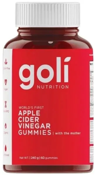 Goli Nutrition Apple Cider Vinegar Gummies (60 Stk.)