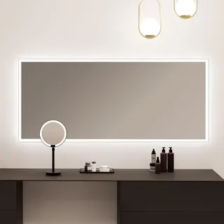 Neoro n30 Lichtspiegel B: 140 cm, mit umlaufender Beleuchtung, direkt + indirekt, BN0006MI,
