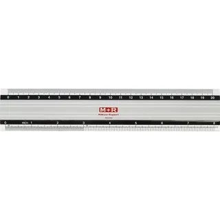 M+R M + R Lineal 20,0 cm, silber