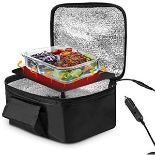 Auto-Mikrowelle, Tragbarer Ofen 12V Mini Auto Mikrowelle elektrisch beheizte Lunchbox Elektroofen Schnelle Erwärmung Picknickbox für Reisen, Camping, Essen Kochen
