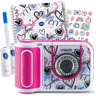 Vtech KidiZoom Print Cam Scrapbook Bundle pink