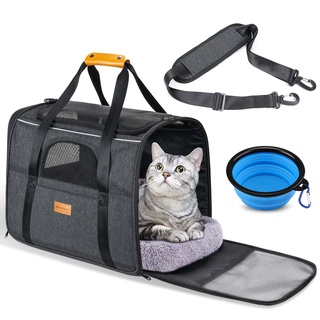 Morpilot Transportbox Katze Katzen transportboxen, Faltbare hundetragetasche