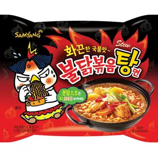 Samyang Buldak Eintopf scharfe Huhn-Ramen-Nudeln 145g