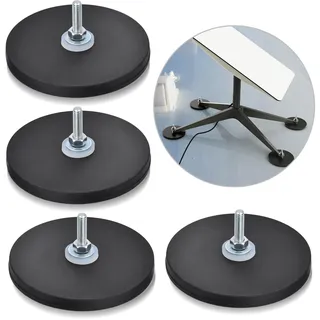 Bingfu Magnetfuß-Kit für Starlink V2 Gen2 Standard Actuated / High-Performance Antenne - Unterstützt bis zu 500 kg vertikale Kraft - Montagebasen für Starlink V2 Satellitenschüssel Dish