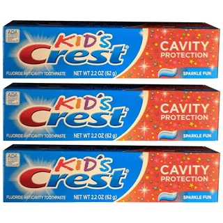 Crest Kids Crest Toothpaste - Cavity Protection, 6.6 Oz (3 Pack)