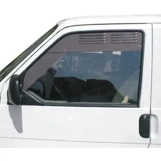 HKG Fahrerhaus-Lüftungsgitter für Ford Transit Custom/Tourneo ab 10/23 und VW T7 Transporter ( Fahrer-und Beifahrerseite), schwarz