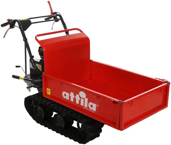 Attila ATT 300 C - Motorschubkarre mit Raupen und ausziehbaren Seitenwänden - Tragfähigkeit 300 Kg