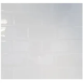 Carrelage Adhésif 3d Blanc Rénovation Facile Et Rapide - Access Deco