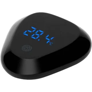 Odipie - niemals verwendet] Digitales Aquarium-Thermometer, kabelloses Touchscreen-Aquarium-Thermometer, genaues LED-Display-Thermometer mit
