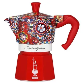 Bialetti Moka Express 3 Tassen Rot