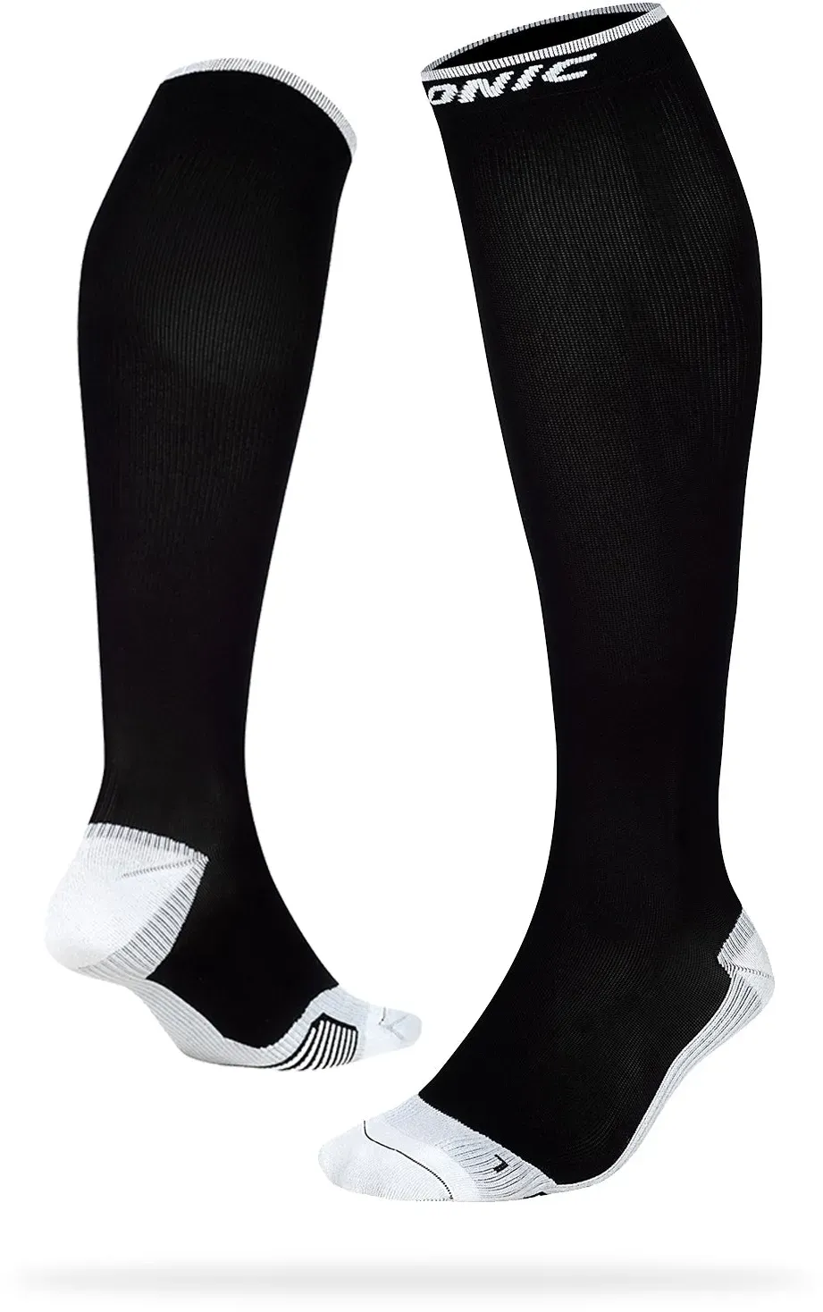 ONIC GEAR Sport Kompressionsstrümpfe - Damen & Herren - Schwarz - L