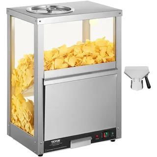 Vevor Nacho-Chip-Wärmer 80L Nacho-Chips Popcorn Erdnüsse Kartoffelchips