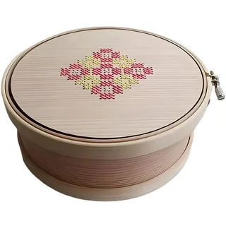 Cohana Magewappa Toolbox Embroidery Hoop 15cm yllw-pnk - 1pc