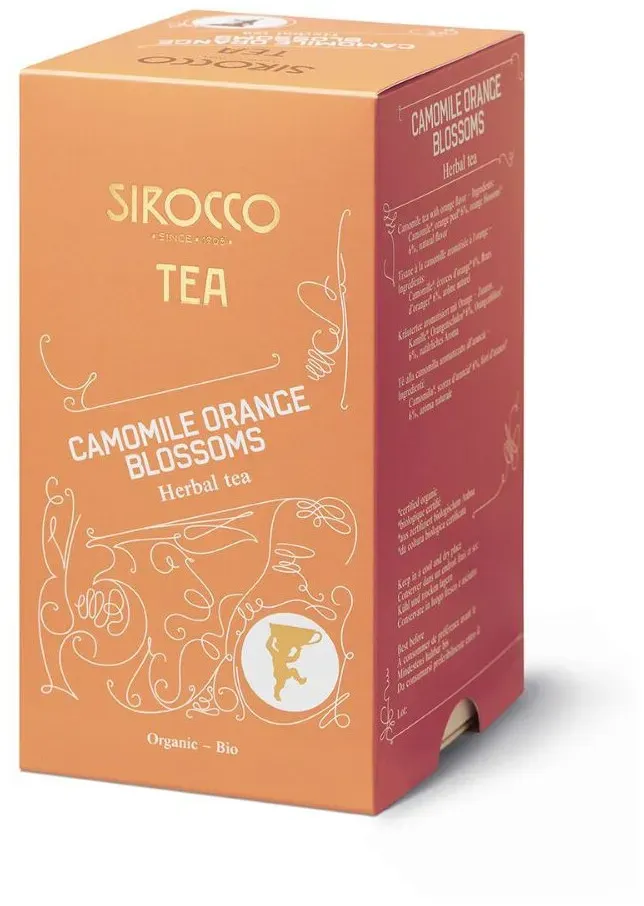 Sirocco Bio Tee Camomille Orange Blossoms 20 Sachets à 2 g