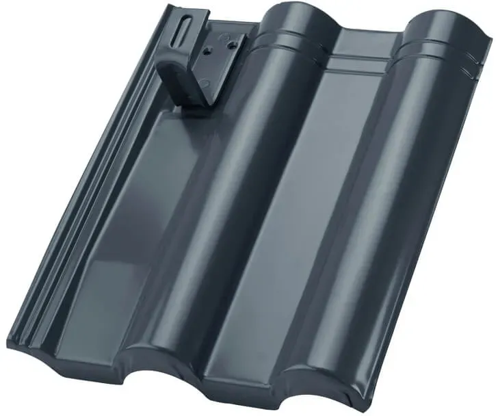 Lehmann Modulhalter Heidelberger Eternit, anthrazit Metalldachziegel – 0% MwSt. (gem. § 12 Abs. 3 UStG)