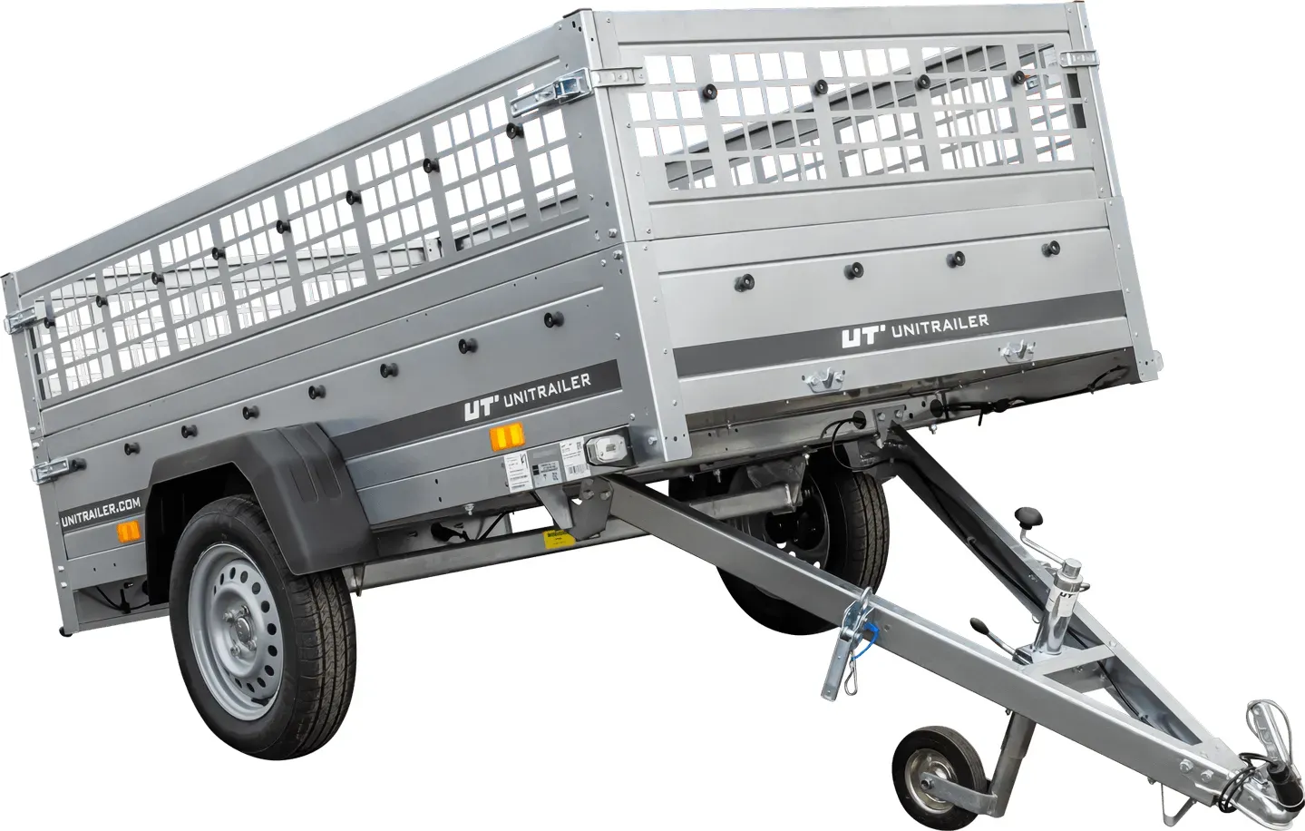 PKW-Anhänger 230x125 UNITRAILER GARDEN 230 KIPP mit Gitterwänden