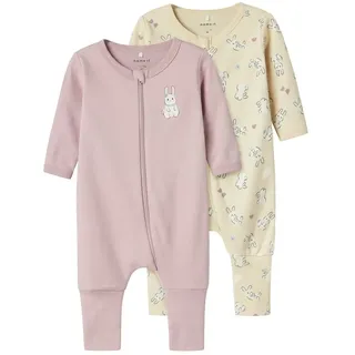 NAME IT Rabbit Pyjama 2 Einheiten - Summer Sand - 4 Monate