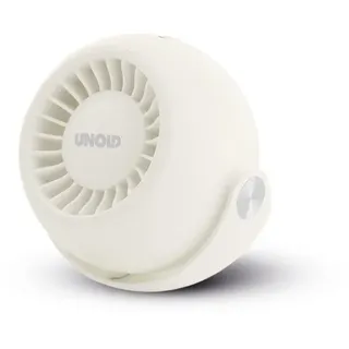 Unold Akku-Ventilator Breezy Bowl Ø 9 cm 6 W 3 Stufen creme