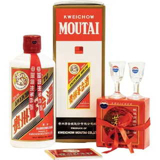 Kweichow Moutai Flying Fairy – Traditioneller chinesischer Baijiu mit komplexen Aromen und charaktervollem Abgang – 53 % vol. – 1 x 0,5 l