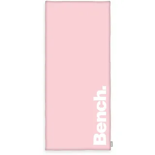 Herding Bench Strandtuch Bench, (1 St., Mit dekorativem "Bench" Schriftzug Rosa,