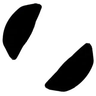 Oakley Nosepad Spindrift/Wildrye/HSTN/Sielo/Frogskins Ran OO9288, 9230, 9242, 9474, 9284, 9289 OX8176_E  RC001 - Ersatzteil  - Schwarz