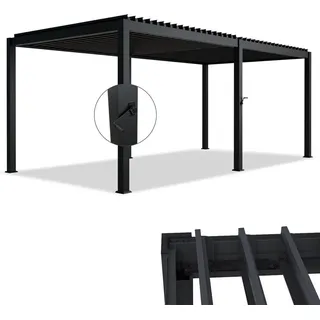 Juskys Lamellendach Tahiti 3 x 5,9 m