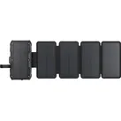 Sandberg Solar 5-Panel Powerbank 10000 (10000 mAh, 22.50 W, 37 Wh), Powerbank, Schwarz