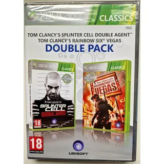 Tom Clancy's Splinter Cell Double Agent + Rainbow Six Vegas, NEU/OVP, Xbox360