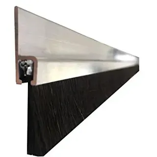 Bürstendichtung Türdichtung Türbürste Alu Roßhaar 25 x 1200mm