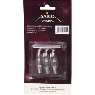 SAICO LED-Ersatzlampe, E 10, 23 V, 0,2 W