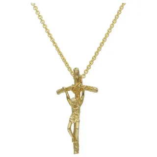 JuwelmaLux Kreuzanhänger JuwelmaLux Anhänger Kreuz 375/000 (9 Karat) Gold JL30-02-3205 (1-tlg)