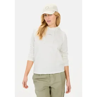 CAMEL ACTIVE Hoodie aus reiner Baumwolle Milchweiß, | L