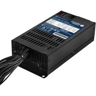 Silverstone FX600 Platinum Cybenetics Platinum-Flex-ATX-Netzteil mit 600W, SST-FX600-PT