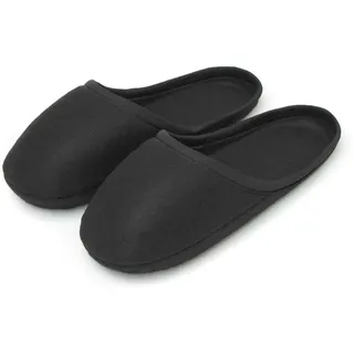 Kettelservice-Metzker Museumspantoffeln - Handwerkerpantoffeln - Kita Filzüberschuhe - Schlosspantoffeln (1 Paar Schwarz) Einheitsgröße - Einheitsgröße