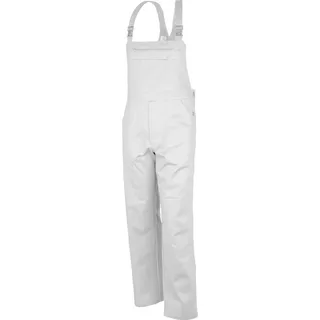 QUALITEX HIGH QUALITY WORKWEAR Latzhose basic weiß, Größe 48