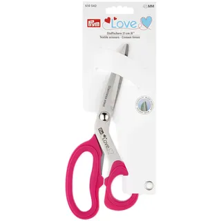 Prym Love Stoffschere 21cm Micro Serration, pink