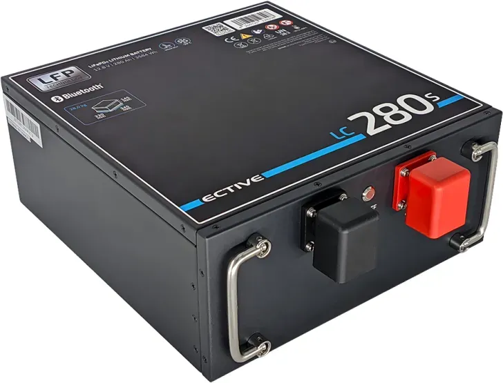 ECTIVE LC 280s LT 12V LiFePO4 Lithium Untersitzbatterie 280Ah