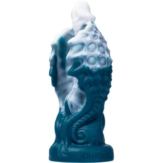 Hippogreif - biologisches monster mit dildos und sauganlage - chaotischer silikondildo für fünf größen - hype für paare und extreme (D218-L)
