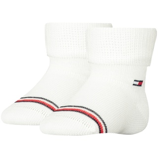 2er Pack TOMMY HILFIGER Biobaumwollsocken Babys 002 - white 23-26