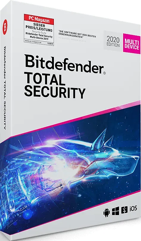 Bitdefender Total Security 2026 | ESD | 3 Geräte | 18 Monate | Online