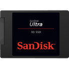 SANDISK Ultra 3D Festplatte, 2 TB SSD SATA 6 Gbps, 2,5 Zoll, intern