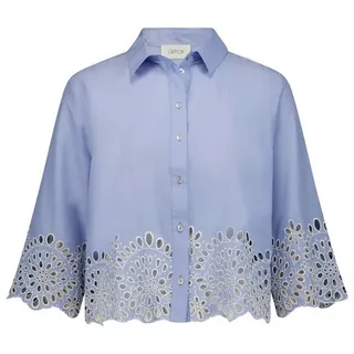 Cartoon Bluse Kurz 3/4 Arm 44